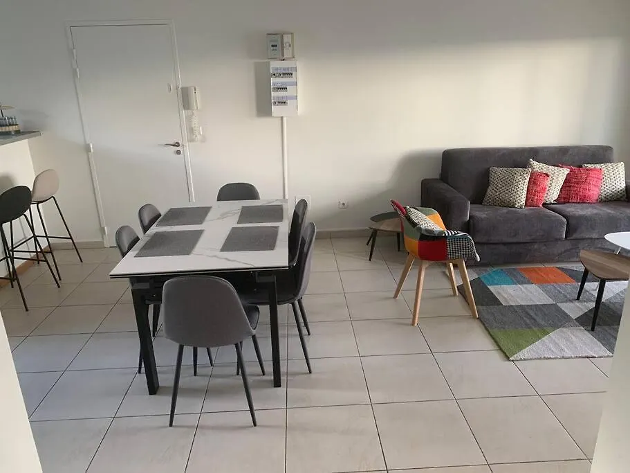 アパート Bel Appartement Vue Mer, Marina Le Marin