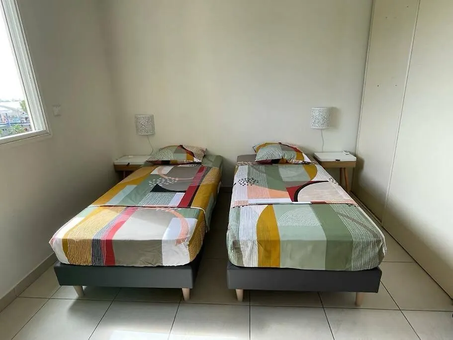 Bel Appartement Vue Mer, Marina Le Marin マルティニーク
